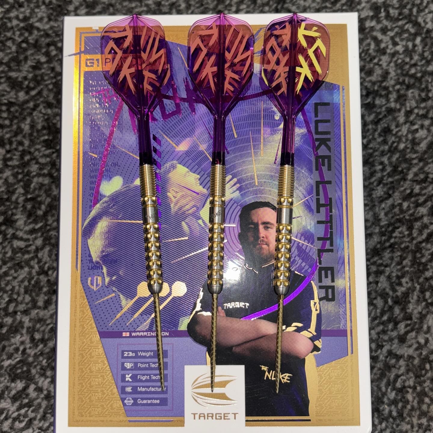 targetdarts lukethenukelittler great darts and K-flex and nice new points #targetdarts dartshopper #dartshopper